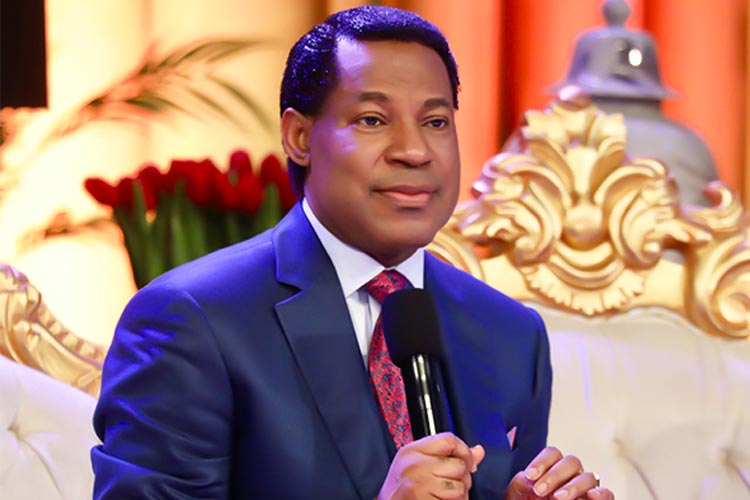 Pastor Chris at the October Communion Service LoveWorld News