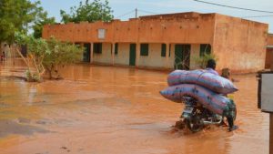 heavy rains in Niamey since June, AFP