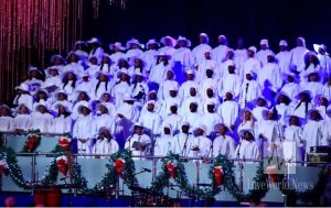 Christ Embassy choir singing beautiful Christmas carols